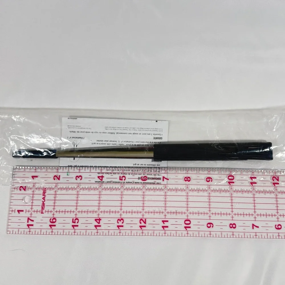 Pampered Chef Saute Tongs Black 2956 Stainless Steel Kitchen Tool NEW
